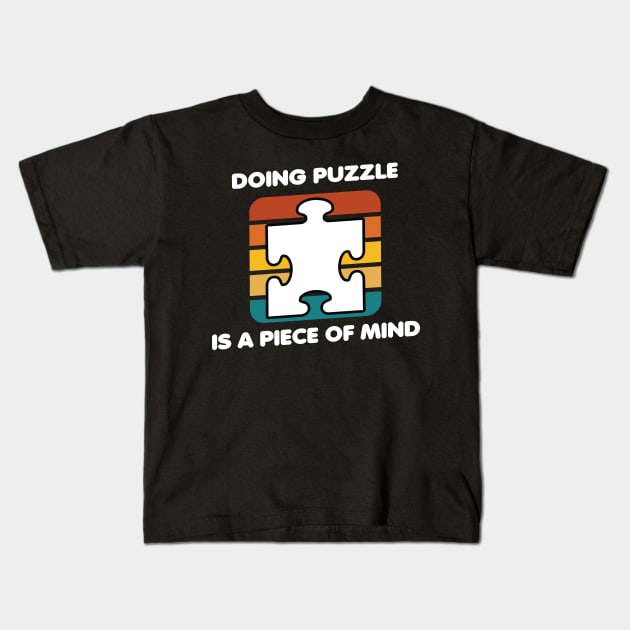 Puzzle Piece Kids T-Shirt by Shirts That Bangs